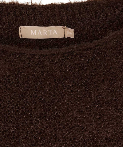 detaljer brun tröja