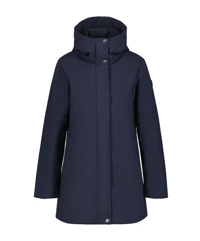 Blå parkas