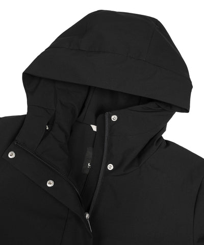 svart parkas luva