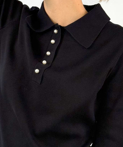 Detaljer svart tröja