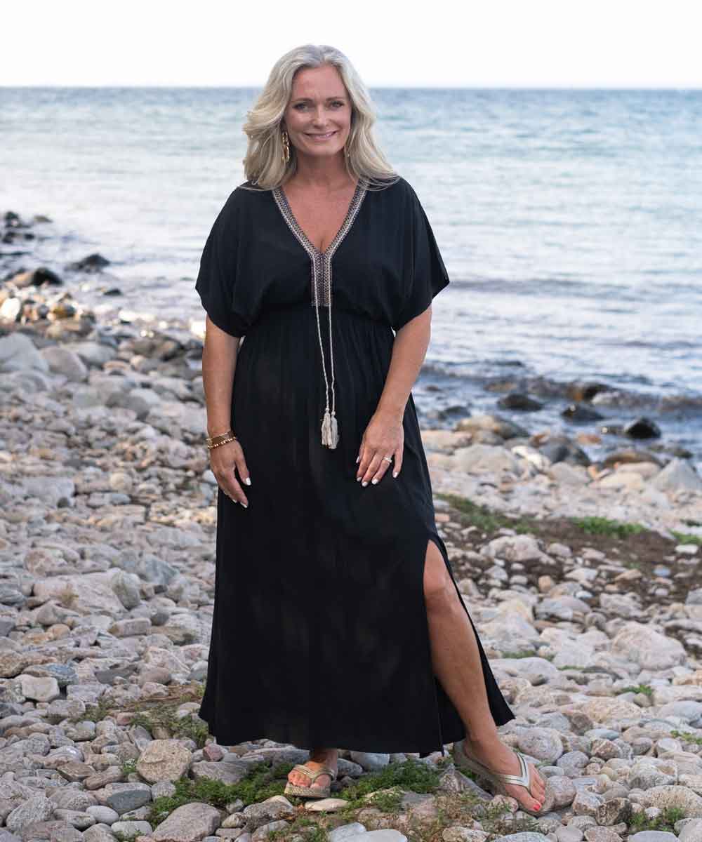 svart klänning