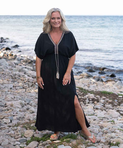 svart klänning
