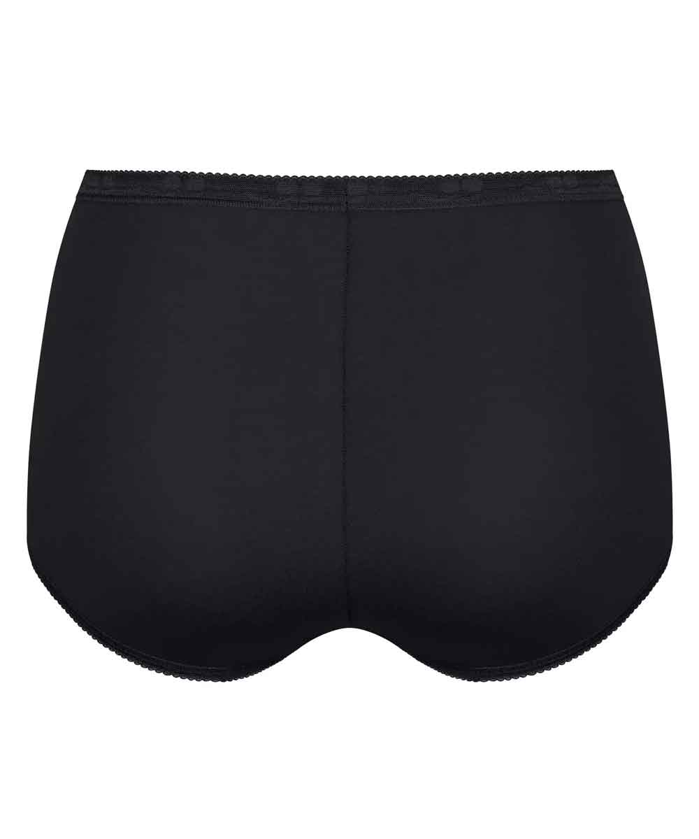 svart maxi trosa baksida