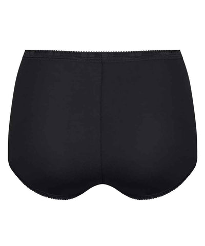 svart maxi trosa baksida