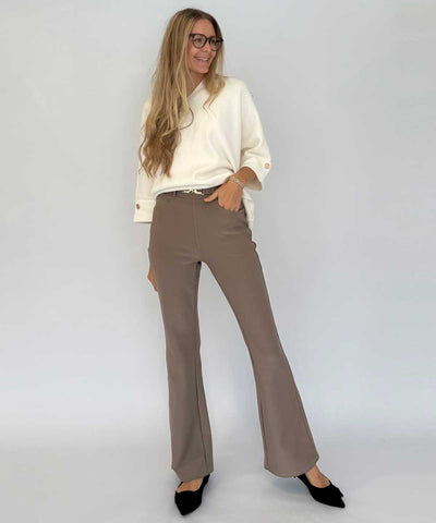 Beige byxa
