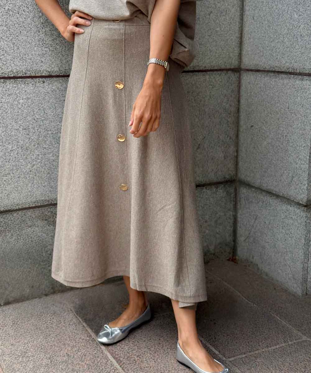 beige kjol