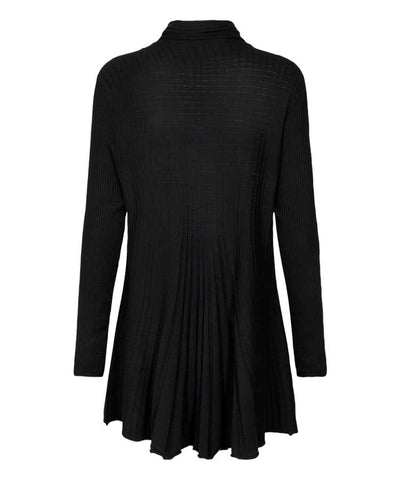 CLAUDISSE Lång Cardigan - Svart