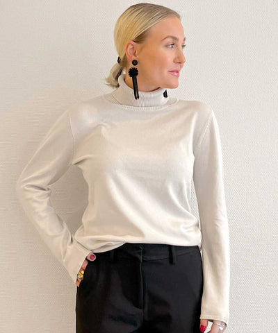 Polo i offwhite