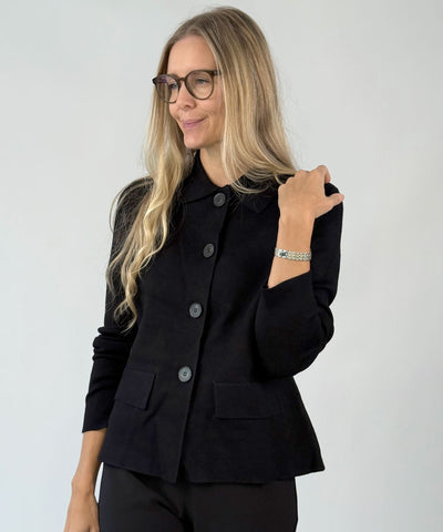 Svart cardigan