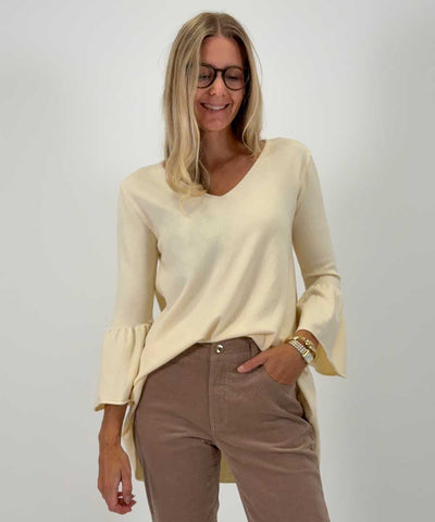 Offwhite tröja