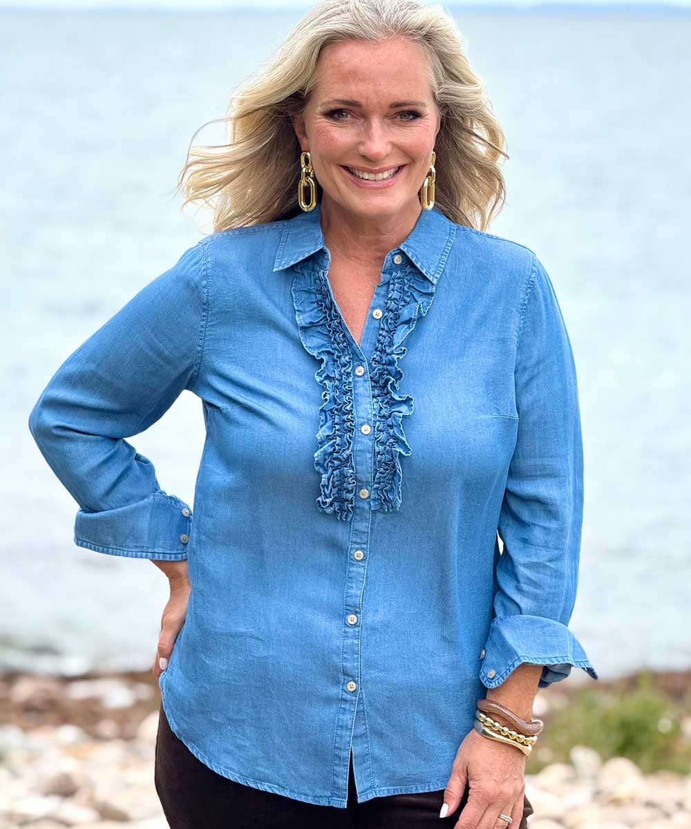 volang på blus