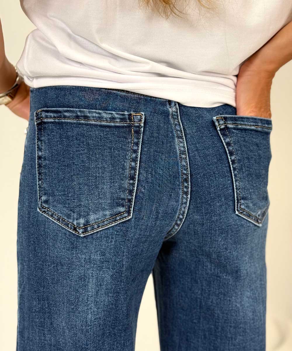 detaljer jeans bak