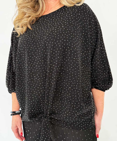 detaljer topp med knyt