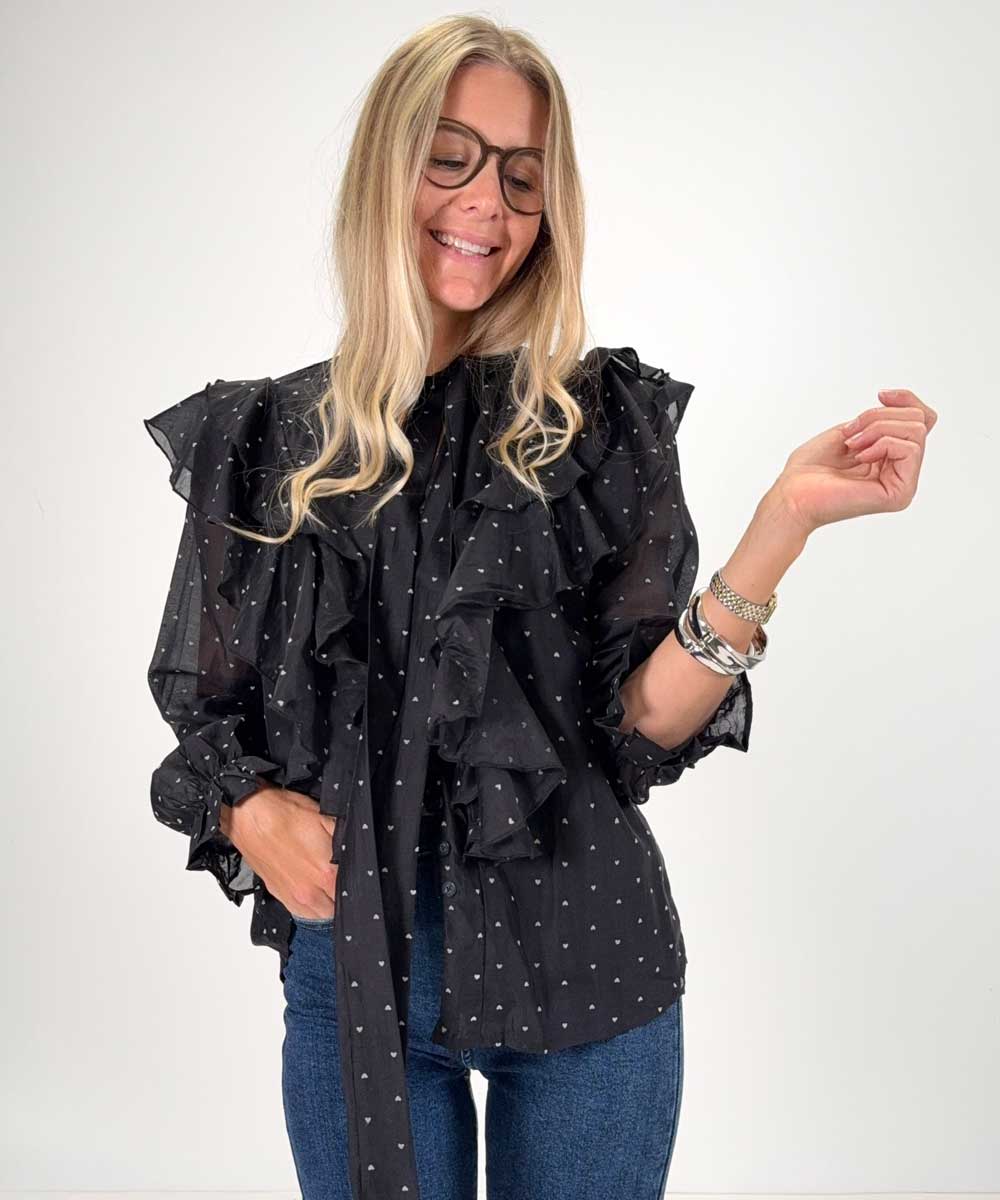 blus och jeans