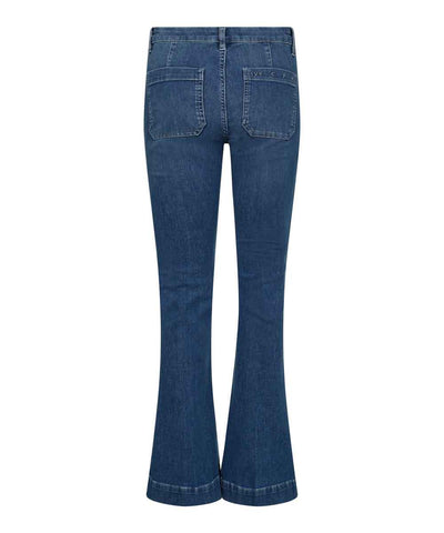 jeans i blått bak