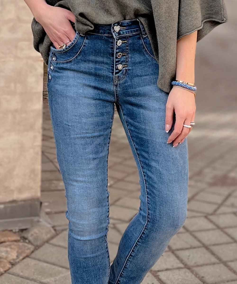 glitterknappar jeans