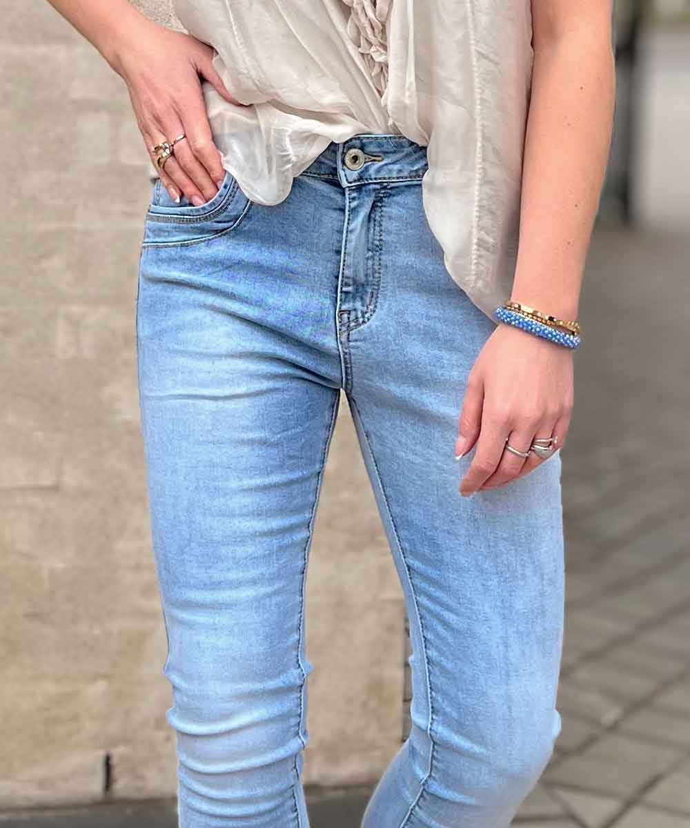 närbild jeans