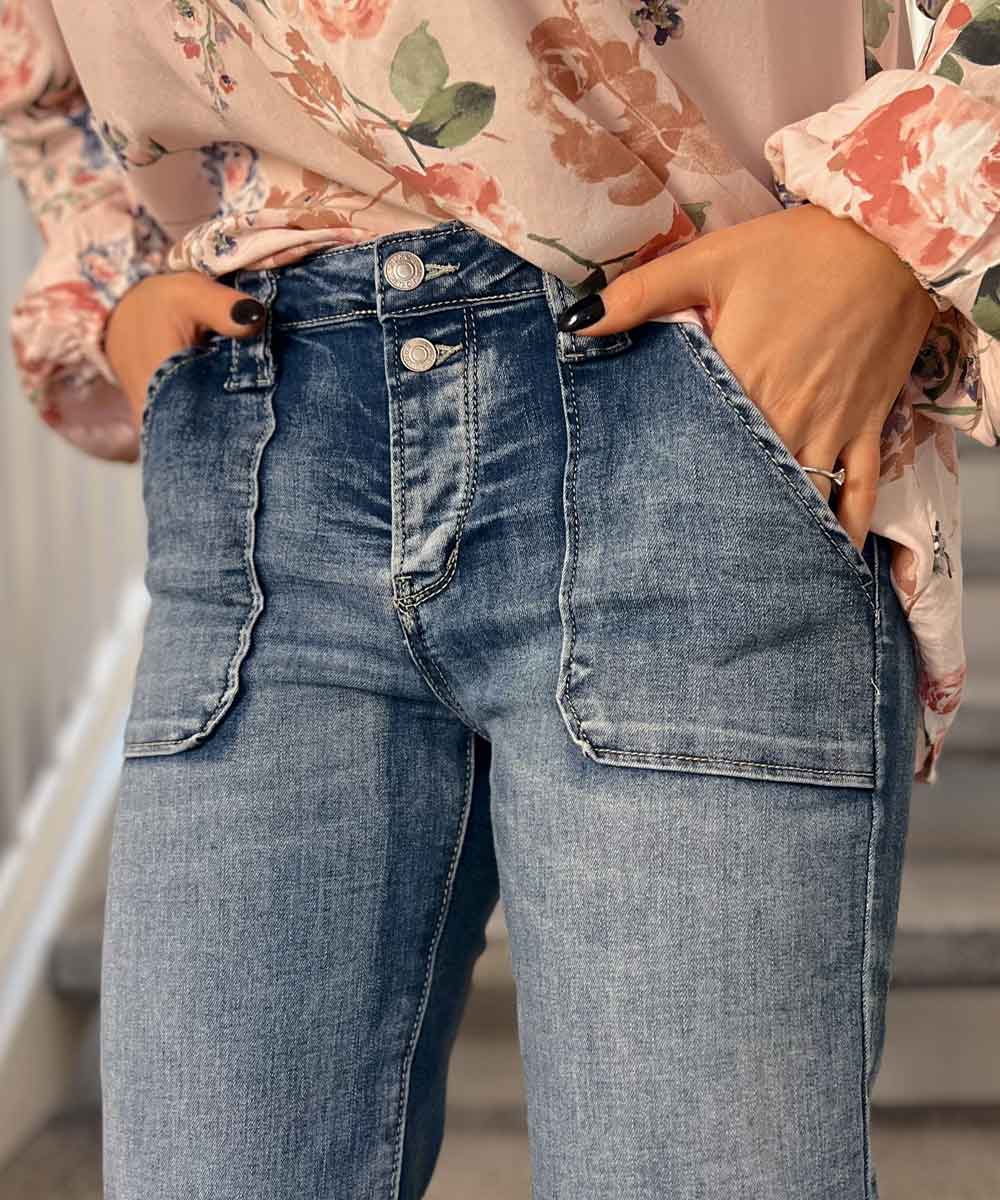 closeup jeans