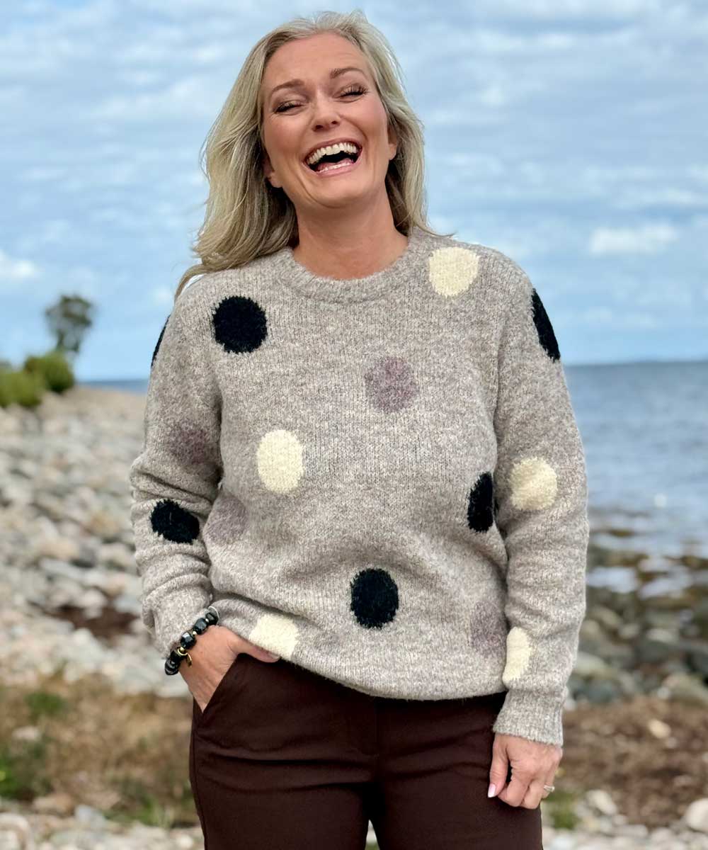 LOUISA Pullover - Beige