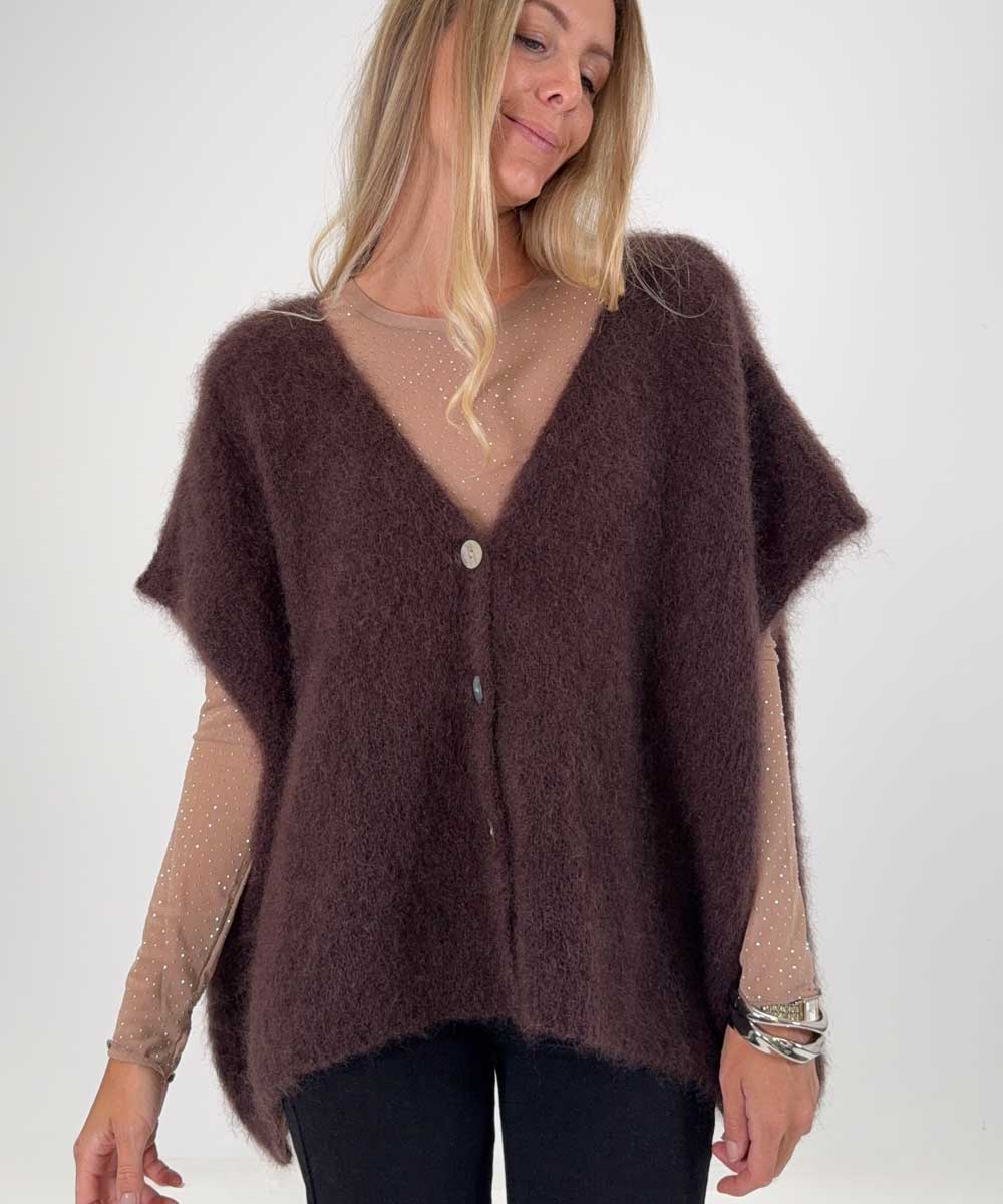mohair väst