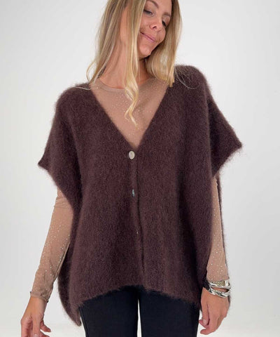 mohair väst