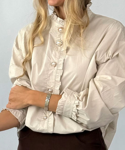 POPPY Blus - Beige