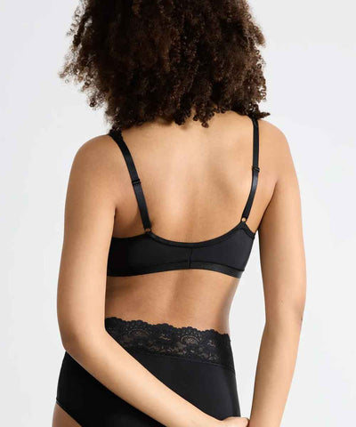 svart bh baksida