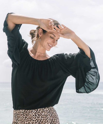 Svart blus