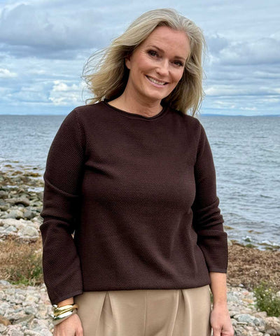 Brun tröja