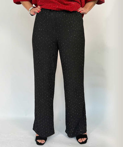 byxa i svart med strass