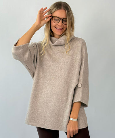 Polo i beige