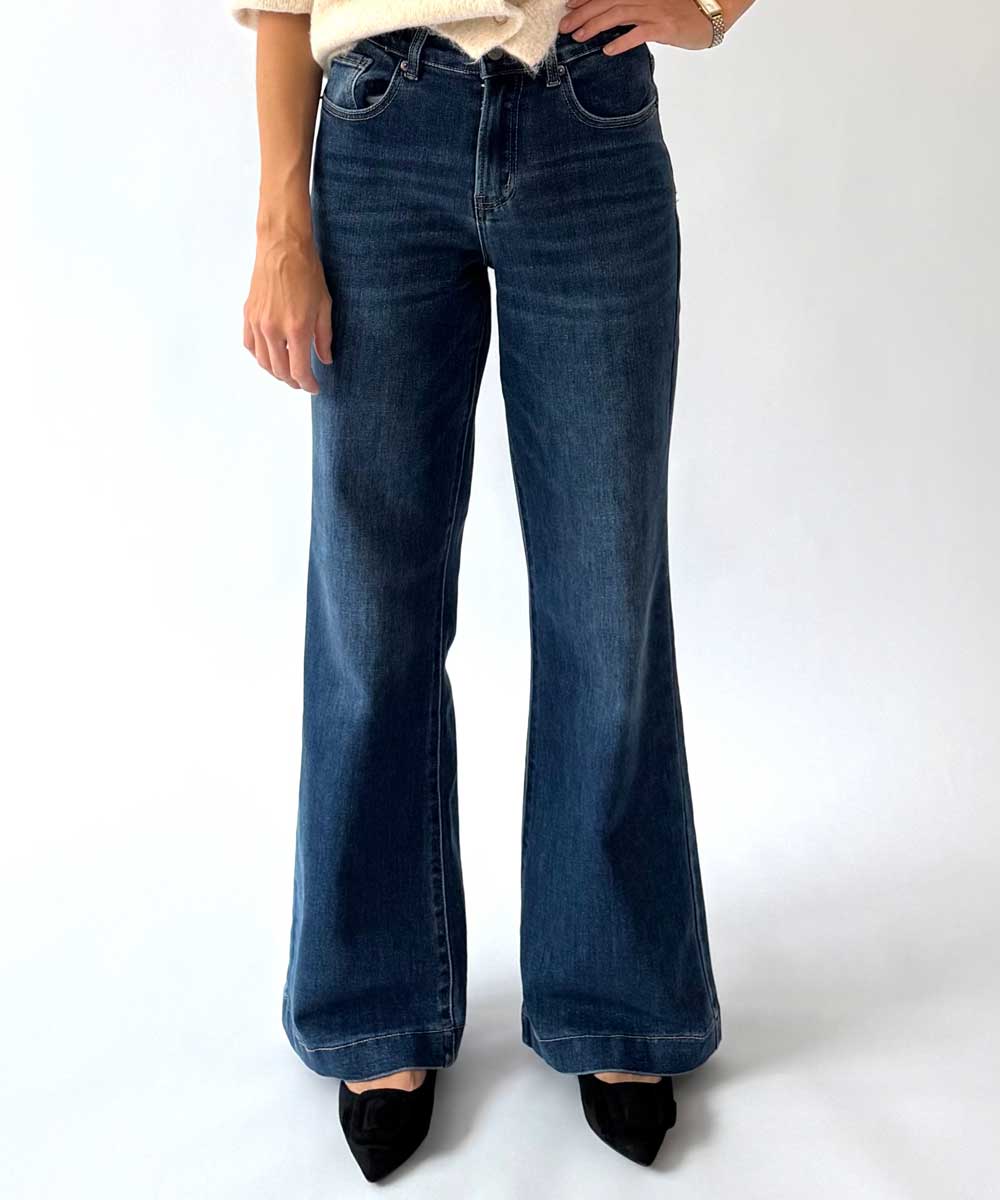 blå jeans