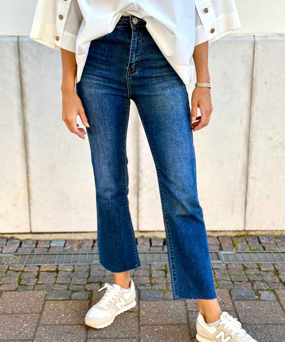 jeans med flare fit