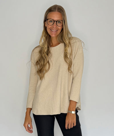 beige tröja