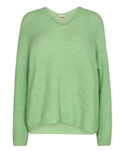 THORA V-neck Pullover - Grön