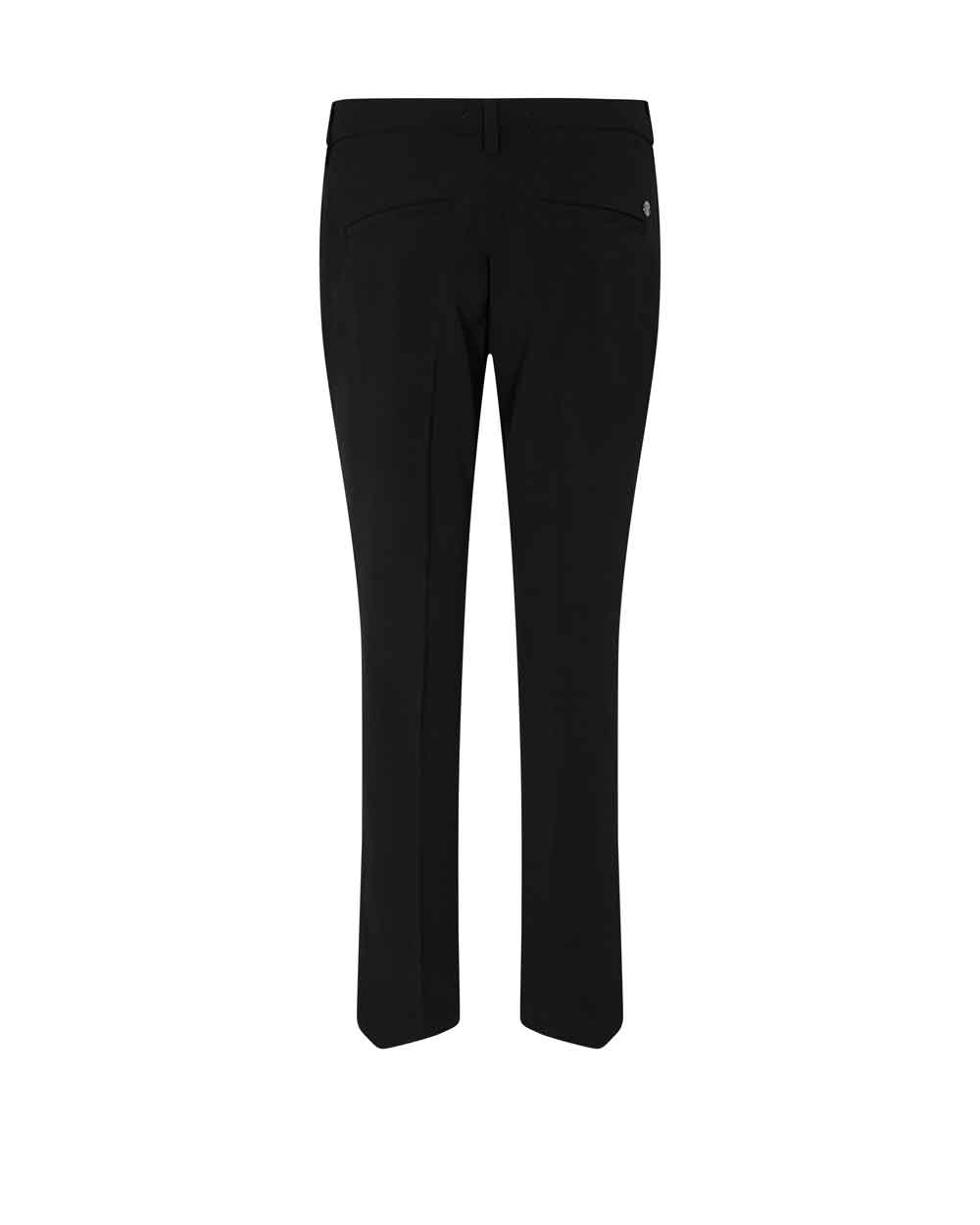 Dressad svart byxa
