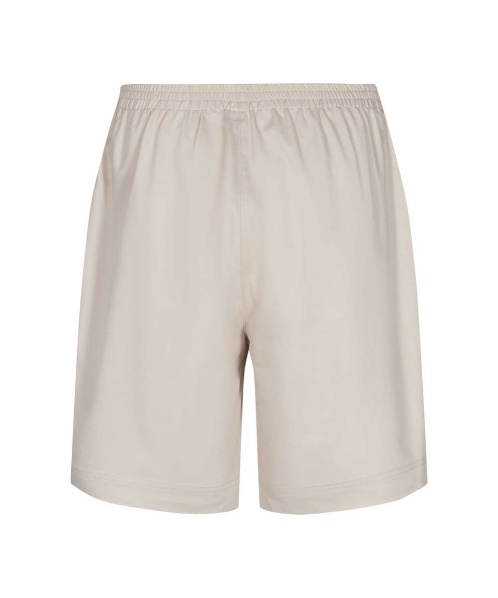 Sandfärgade shorts bak