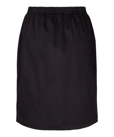 svart kort kjol bak