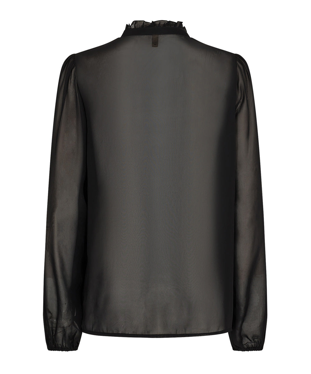 DELINA 1 Blus - Svart