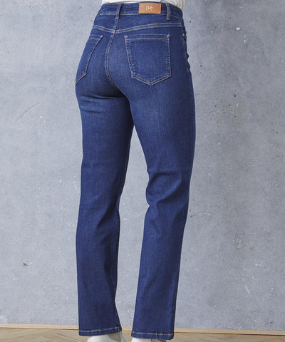 ALBA Long Jeans - Blå