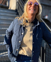 DIDDI Button Jacket - Blå