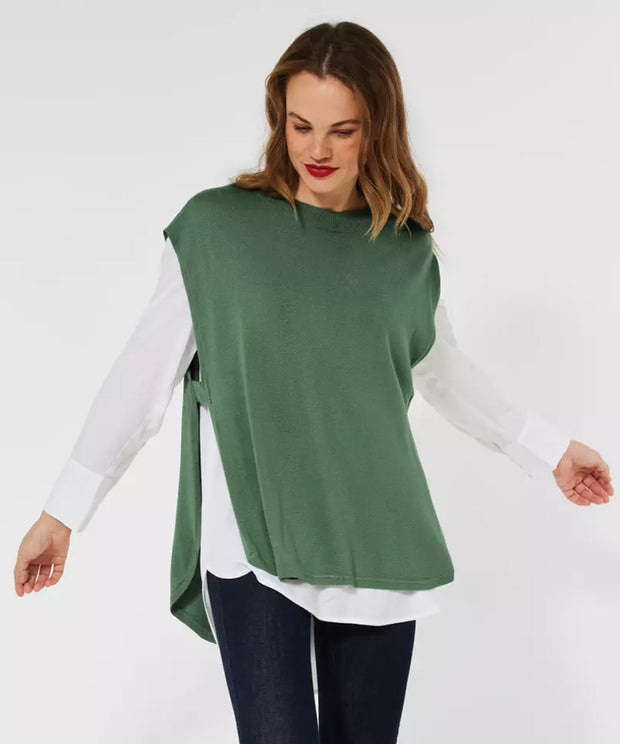 Poncho Tabard - Grön