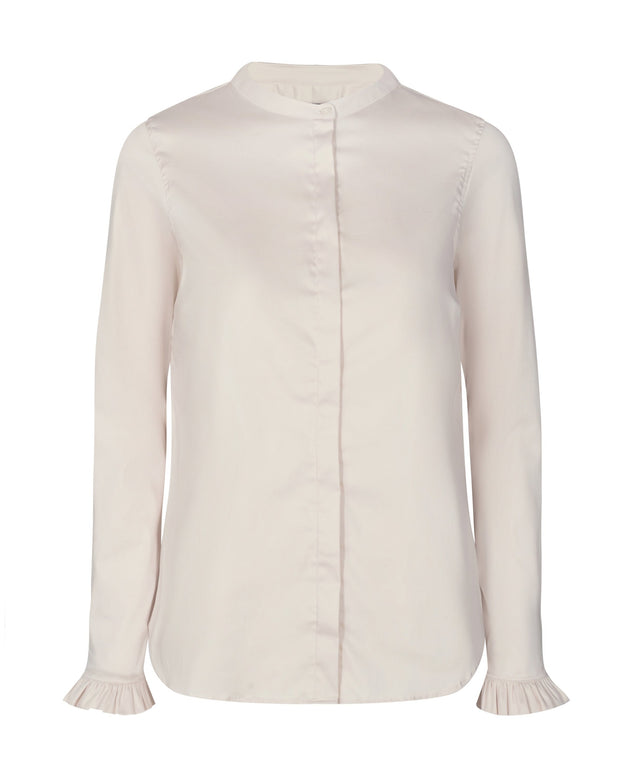 Mattie Sustainable Shirt / 180 Ecru