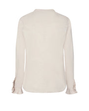 Mattie Sustainable Shirt / 180 Ecru