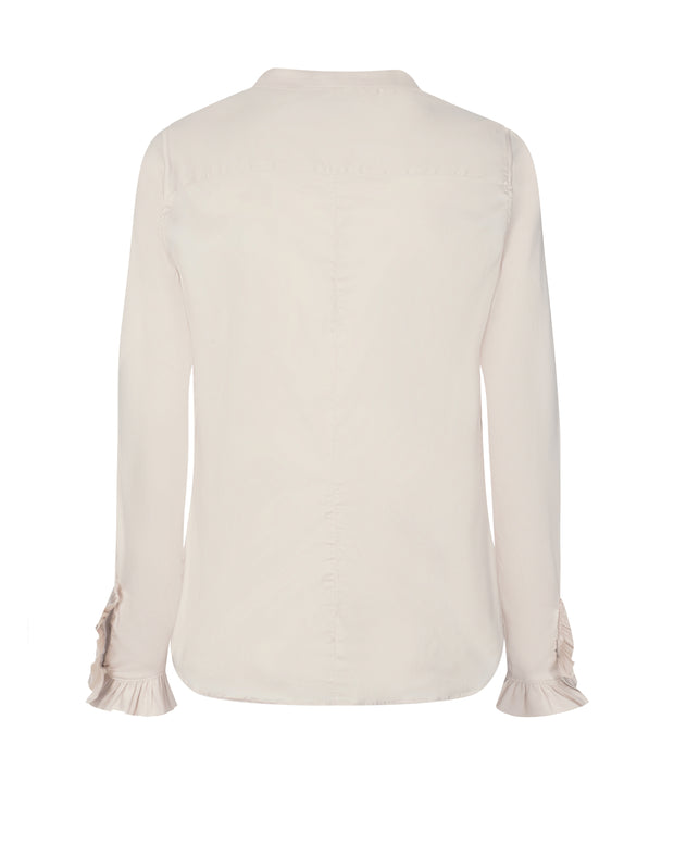 Mattie Sustainable Shirt / 180 Ecru